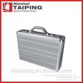 Good Quality Silver Aluminum Laptop Suitcase Eva Computer Case Man Briefcase Bag